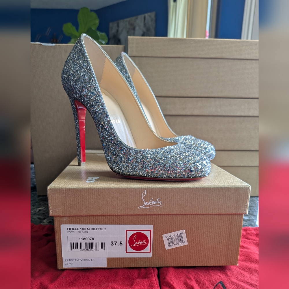 Christian Louboutin Fifille 100 Aliglitter